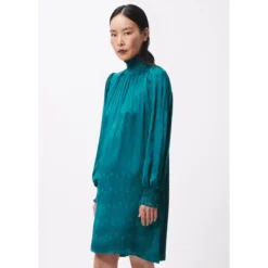 FRNCH Robe Turquoisecol Roulé EWA -Velousia Soldes Boutique e3eac91c55f960ffb833a03e95efd6c2