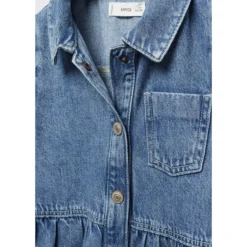 Mango Kids Robe Denim Volantée -Velousia Soldes Boutique e4195d9f86d68b3a1ed341bd486fa4eb