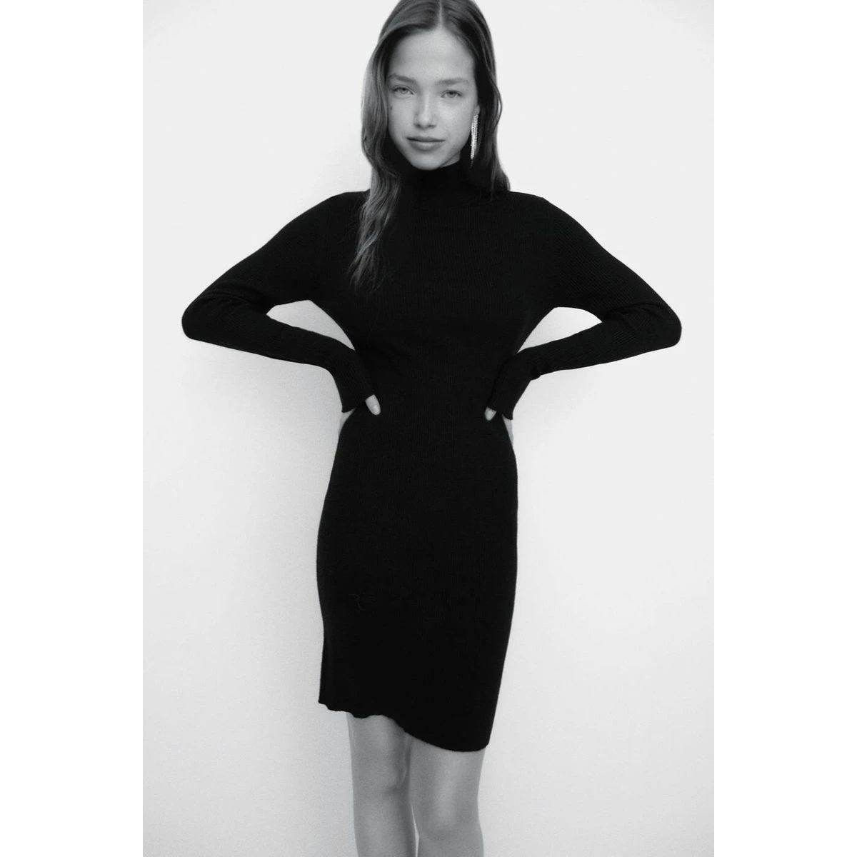 Robe Maille Ouverture Dos 5 Robe Maille Ouverture Dos – Image 5