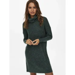 ONLY Robe-pull Col Roulé Grosse Maille 32 ONLY Robe-pull Col Roulé Grosse Maille -Velousia Soldes Boutique e586a8b48551a4aec06e2deecddcec12