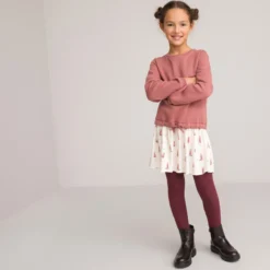 Robe Manches Longues Effet 2 En 1