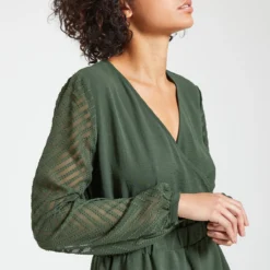 ONLY Robe Encolure V, Manches Longues -Velousia Soldes Boutique e6fc79f3a81c965e70e7bdfa0b151b15