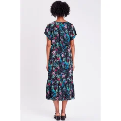 Robe Longue à Manches Courtes 8 Robe Longue à Manches Courtes -Velousia Soldes Boutique e71f31acc807f9b118d901673e9ab57c