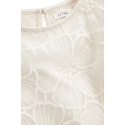 Next Robe à Volants En Organza Floral -Velousia Soldes Boutique e73a6829a53f5f1cceb3f1895ea2e924