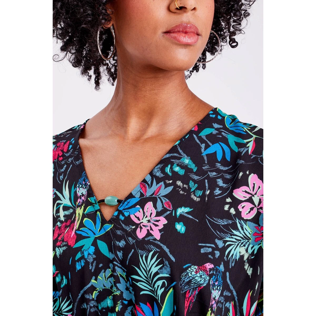 Robe Longue à Manches Courtes 6 Robe Longue à Manches Courtes – Image 6