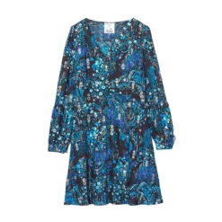 Robe évasée Col En V -Velousia Soldes Boutique e8e2a0701f13e4cd9b06a5fc54bd5cf5