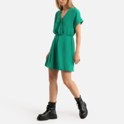 Ikks Robe Courte Portefeuille à Clous -Velousia Soldes Boutique e91d7eef983fc8a4c1575fb28b41688c