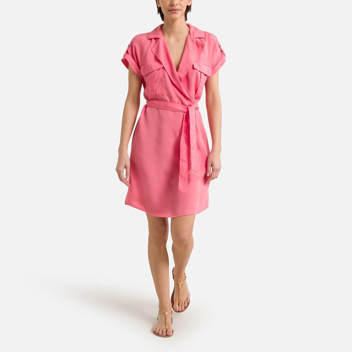 Noisy May Robe Chemise à Nouer 17 Noisy May Robe Chemise à Nouer – Image 17