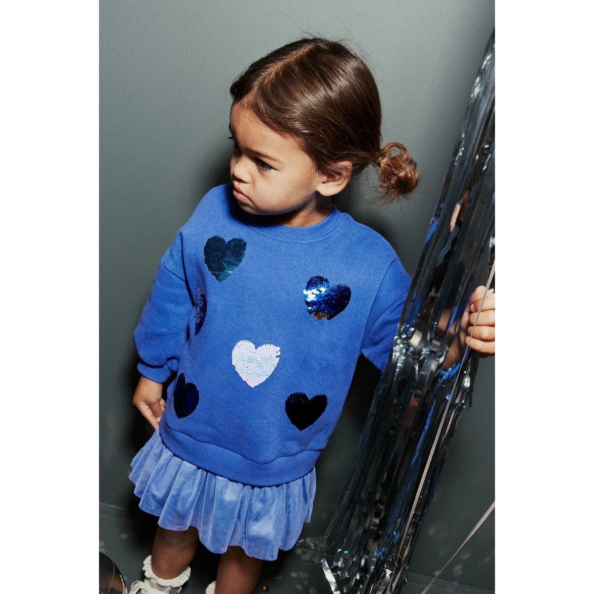 Next Robe De Fête Avec Haut En Molleton à Sequins 5 Next Robe De Fête Avec Haut En Molleton à Sequins – Image 5