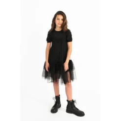 Robe Avec Tulle Et Fronces -Velousia Soldes Boutique ebd86eb3afb210c8395c41a0a9110b61