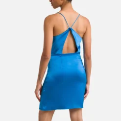 Robe Droite, Courte, Sans Manches -Velousia Soldes Boutique ec833aafe505af64097f3e2604990324