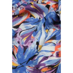 Robe Courte à Volants, Zippé à L'arrière, Motif Floral -Velousia Soldes Boutique f0ae929649e3ef95dd4bdfd73c077535