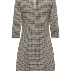 ONLY Robe Courte à Carreaux, Manches 3/4 -Velousia Soldes Boutique f121da646eefc875f47d66de826a387b