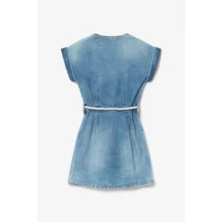 LE TEMPS DES CERISES Robe Droite En Jeans KARITE -Velousia Soldes Boutique f1a6c57d4f35b2d61907467bd63f6ea9