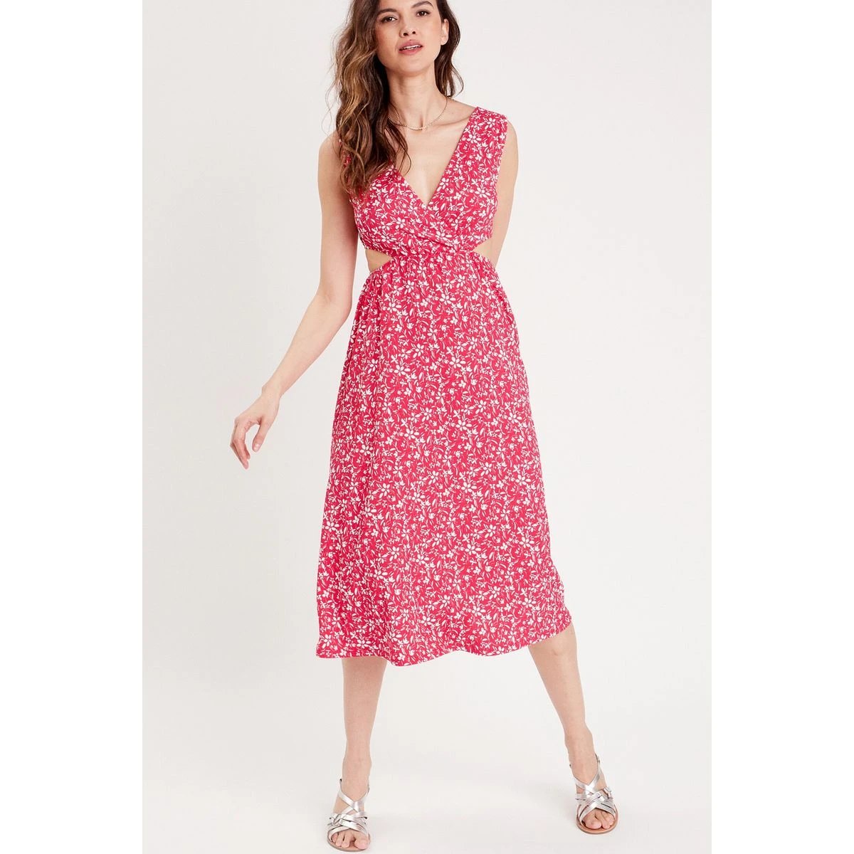 Robe Midi évasée Ouvertures 1 Robe Midi évasée Ouvertures