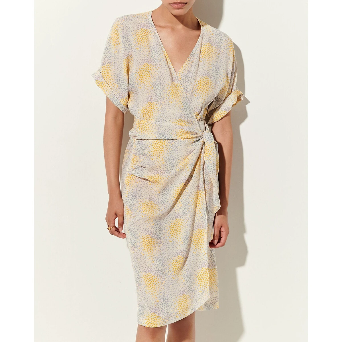 Sessun Robe Portefeuille, Manches Courtes Sista 1 Sessun Robe Portefeuille, Manches Courtes Sista