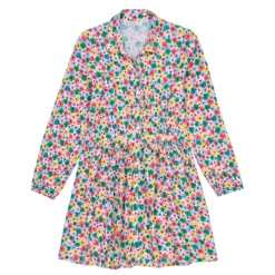 Robe Manches Longues, Imprimé Fleurs Multicolores 7 Robe Manches Longues, Imprimé Fleurs Multicolores -Velousia Soldes Boutique f2a671463e416f03af2aeb983060dff5