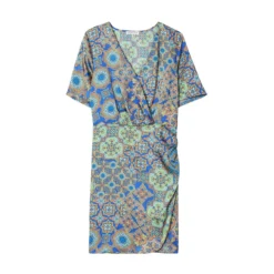 Robe Droite Drapée Satin -Velousia Soldes Boutique f3393093bee43e495fa524b5cd031715