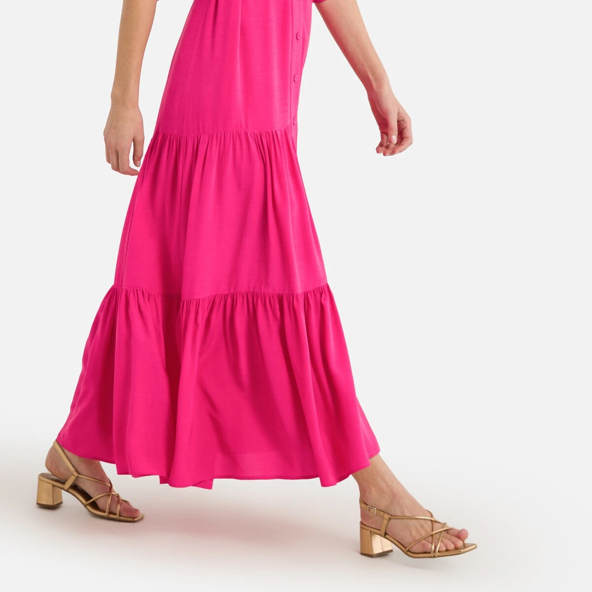 Suncoo Robe Longue Jupon Celma 3 Suncoo Robe Longue Jupon Celma – Image 3