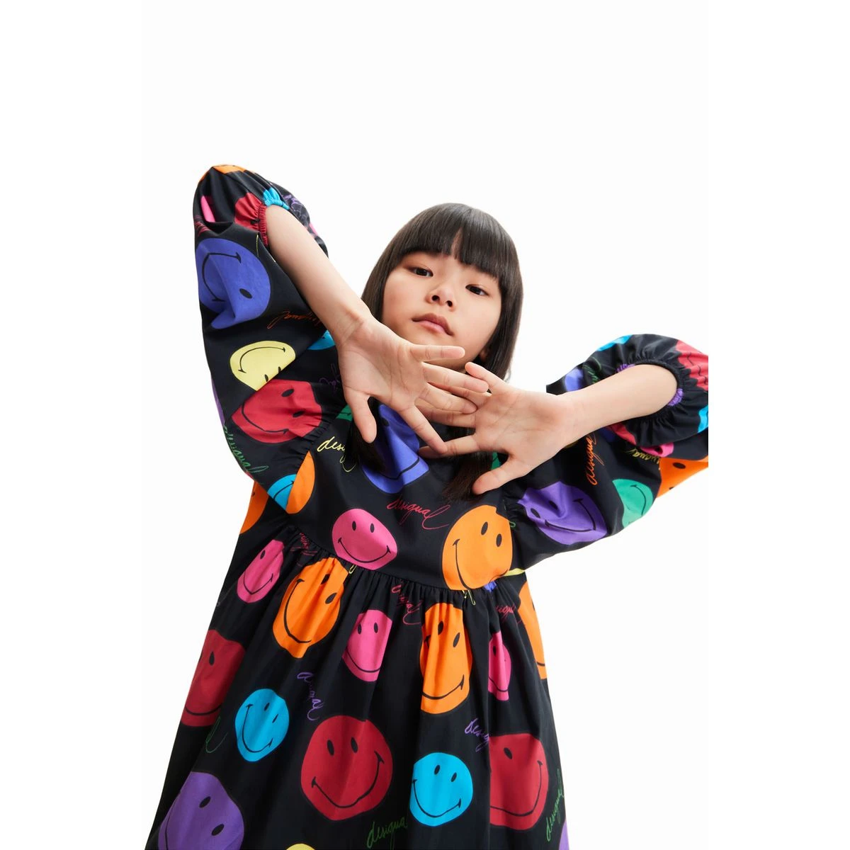 Desigual Robe Ample Smiley® 2 Desigual Robe Ample Smiley® – Image 2