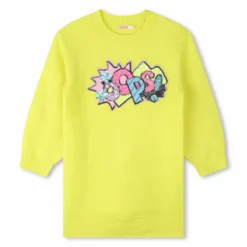 Billieblush Robe Pull Brodée De Sequins