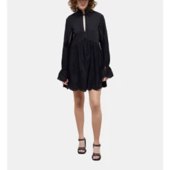 THE KOOPLES Robe Patineuse Brodé, Courte, Manches Longues -Velousia Soldes Boutique f6bb9b4cfb1cfec13bc2005c51312f1c