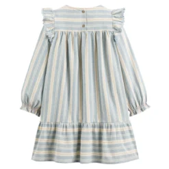 Robe Manches Longues Rayée -Velousia Soldes Boutique f74d9b5121a47cec12df6313d6e875ab