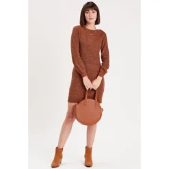 Robe Pull Droite Col Rond -Velousia Soldes Boutique f9abedb0a0cbc0e71df6f6cfb4d060ed