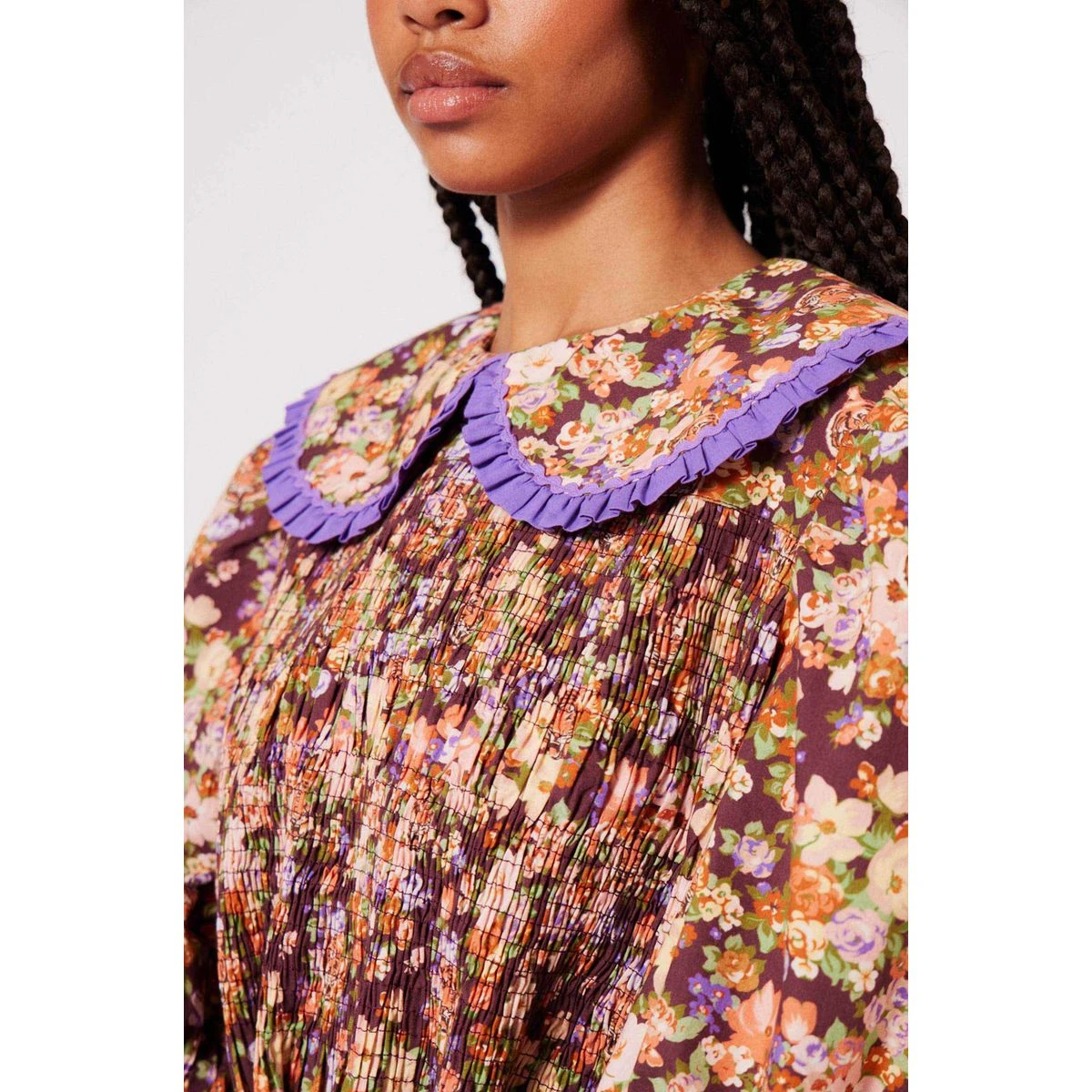 MANOUSH Robe Midi Liberty Fauve 3 MANOUSH Robe Midi Liberty Fauve – Image 3