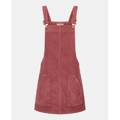 Robe Salopette Côtelé Avec Poches -Velousia Soldes Boutique fbbd4fbc9102652c20825d5d8d1ae441