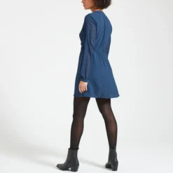 ONLY Robe Encolure V, Manches Longues -Velousia Soldes Boutique fc6c900ded57603143ca7a59e322b767