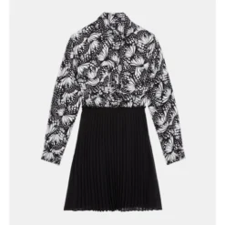 THE KOOPLES Robe Courte Plissée Imprimée Papillons 13 THE KOOPLES Robe Courte Plissée Imprimée Papillons -Velousia Soldes Boutique fd68d00b24801c2905a3a087aad47d02