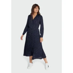 Robe Longue Plissée Pois Revisités 12 Robe Longue Plissée Pois Revisités -Velousia Soldes Boutique fea0251f0a9582b1600915c1bd6042d3